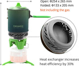 NNEOBA 2200W Outdoor Gas Cooking System Green