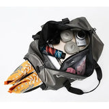 NNEOBA Waterproof Travel Sports Duffel Bag Grey