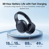 NNEOBA W820NB Plus (2025) ANC Wireless Headphones – Hi-Res Bluetooth Over-Ear Headset