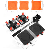 NNEOBA 400KG Heavy Duty Furniture Lifter Transport Mover Tools