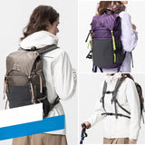 NNEOBA Waterproof Camping Backpack Grey