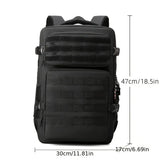 NNEOBA Tactical Backpack Multi-Layer Camping Black