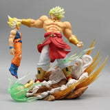 NNEOBA 20cm Broli Vs Goku Figure Dragon Ball