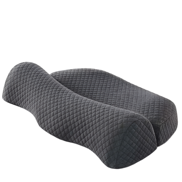 NNEOBA Orthopedic Memory Foam Cervical Pillow Therapy Cushion Dark Gray