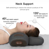 NNEOBA Electric Neck Massager Pillow Grey