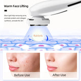 NNEOBA Ultrasonic Skin Scrubber, EMS Massager, LED Light Therapy Beauty - Illuminate, Lift, and Rejuvenate Your Skin
