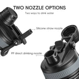 NNEOBA 550ML Thermal Water Bottle Black