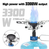 NNEOBA Camping Gas Burner 3300W Blue