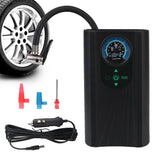 NNEOBA Handheld 12V Electric Air Compressor Quick Inflating Tire Pump Black