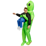 Kids Inflatable Alien Monster Costume – Scary ET Cosplay Outfit for Halloween, Christmas, Thanksgiving, Parties & Festivals