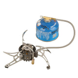 NNEOBA 1000ml Outdoor Camping Multi-Fuel Stove Silver