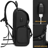 NNEOBA Waterproof Anti-Theft Camera Backpack Black