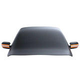 NNEOBA Magnetic Car Windshield Snow Cover Sunshade Frost Protector Black
