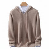 Men's Cashmere Hooded Sweater