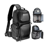 NNEOBA 10L Hardshell Camera Sling Bag Grey