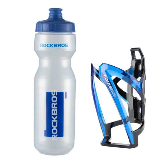 NNEOBA 750ml Water Bottle with Holder Blue