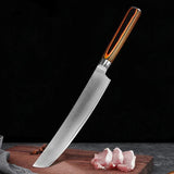NNEOBA 3-Piece Premium Kitchen Knife Set Brown