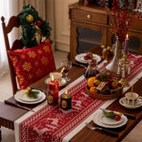 Cotton Woven Table Runner with Tassels