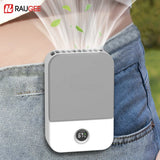 NNEOBA Portable Waist & Neck Fan – 2000mAh Bladeless USB Mini Cooling Fan