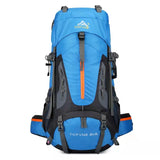 NNEOBA 70L Camping Backpack Tear-Resistant Rucksack Blue