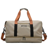 NNEOBA Nylon Travel Gym Duffel Bag Khaki