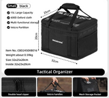 NNEOBA 15L Tactical Camping Storage Organizer Black