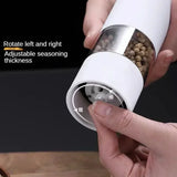 NNEOBA Electric Pepper Grinder Multi-Functional Spice Grinder White
