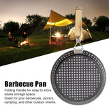NNEOBA BBQ Frying Pan Pizza Portable
