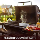 NNEOBA Smoker Box for Wood Chips Silver