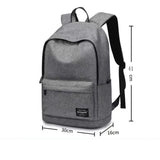 NNEOBA 15-Inch Versatile Laptop Backpack Grey