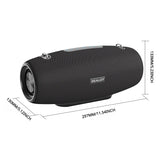 NNEOBA Bluetooth Speaker with Shoulder Strap Black