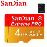 4GB Micro TF SD Memory Card, Ultra High Speed C10 with SD Card Adapter
