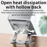 NNEOBA Laptop Stand Adjustable Aluminum Up to 17 Inch Laptop Portable Cooling