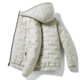 NNEOBA Winter Men's Hooded Down Jacket Thick Puffer