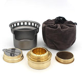 NNEOBA Portable Aluminum Alloy Camping Alcohol Stove