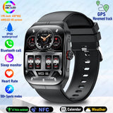 NNEOBA HD Smart Watch with GPS Black