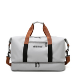 NNEOBA Short Travel Gym Duffel Bag Grey