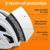 NNEOBA Ultralight Cycling Helmet Shock-AbsorbingWhite