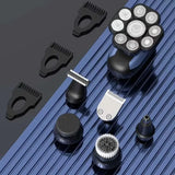 NNEOBA 9D Electric Rotary Head Shaver