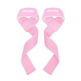 2 Pc Lifting Wrist Straps for Weightlifting Silicone Anti-slip Weight Lifting Straps for Men & Women Gym Fitness Deadlift Straps