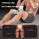 NNEOBA Adjustable Resistance Pelvic Floor Leg Trainer Grey