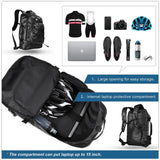 NNEOBA 3-in-1 Bike Bag 65L Large Capacity Bicycle Rear Rack Pannier