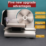 NNEOBA 220V Electric Meat & Food Slicer Machine