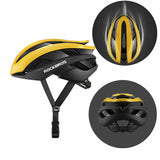 NNEOBA Ultralight Bicycle Helmet Magnetic Snap Closure 58–61cm Yellow