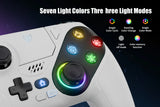 NNEOBA Wireless Controller for PS5/PS5 Pro/Slim & PC – RGB Gaming Controller with Turbo & Dual Vibration