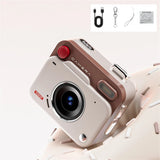 NNEOBA Retro Mini Keychain Camera Khaki