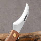 NNEOBA Folding Mushroom Knife Brown