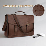 NNEOBA Vintage Laptop Messenger Bag