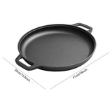 NNEOBA Non-Stick Camping Cast Iron Frying Pan