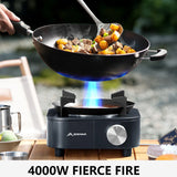 NNEOBA 4000W High-Power Infrared Gas Stove Dark Blue